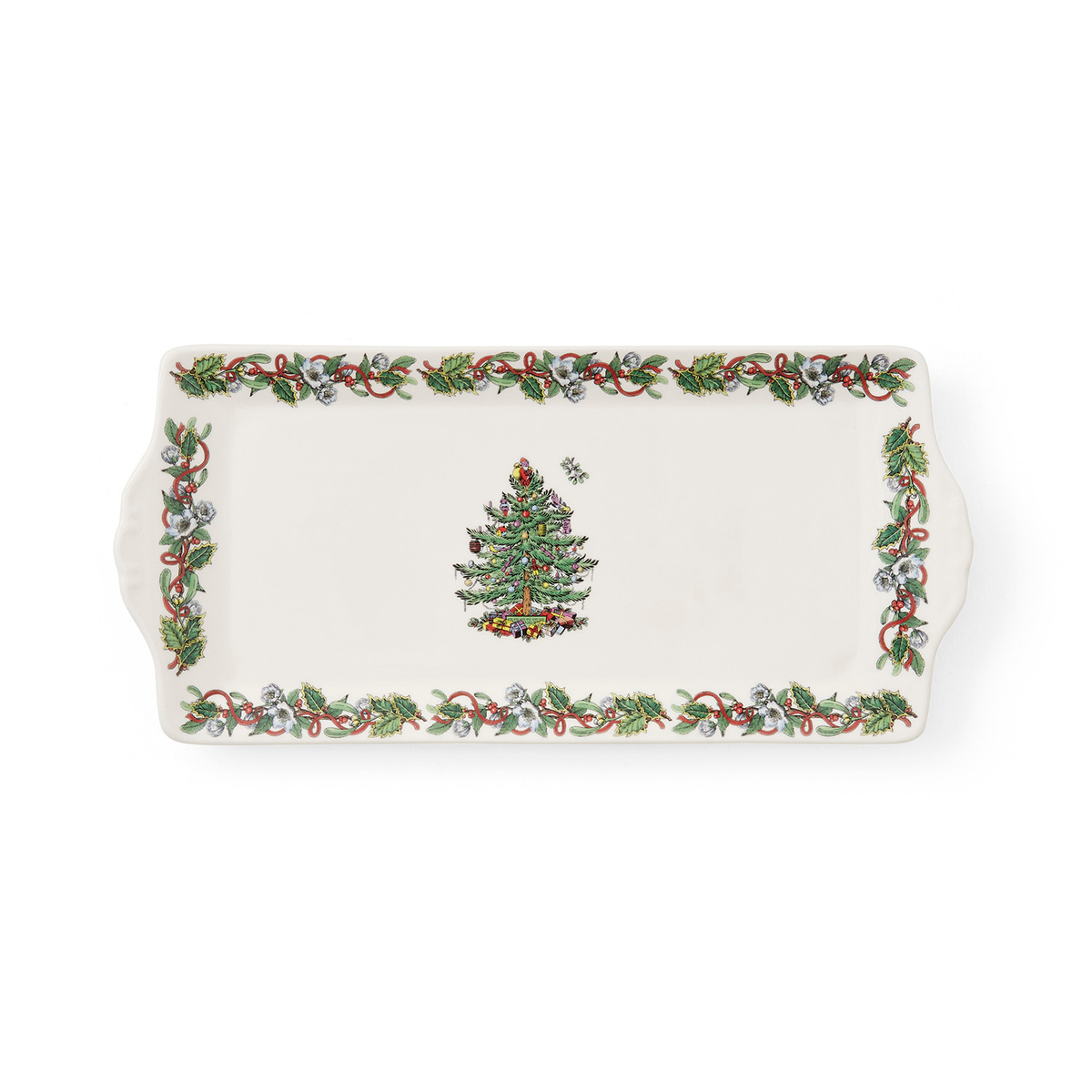 Spode Christmas Tree Wreath Serving Tray image number null